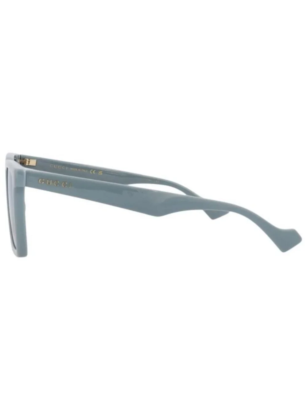 New Gucci Mens Square/Rectangle Light Blue Light Blue Violet Fashion Designer Ey